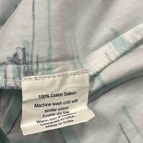 NWT Jayes Studio ‘Sail Away’ Day Dress White Blue Small Preppy Coastal Grandma - Picture 13 of 13